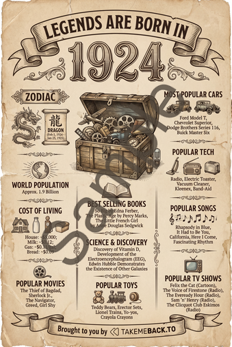 Year 1924 poster preview