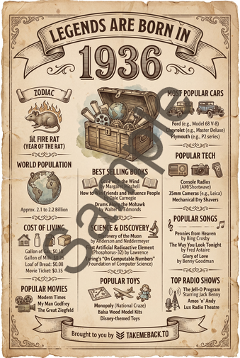 Year 1936 poster preview