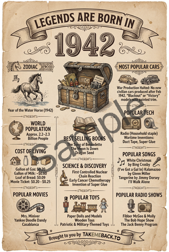 Year 1942 poster preview