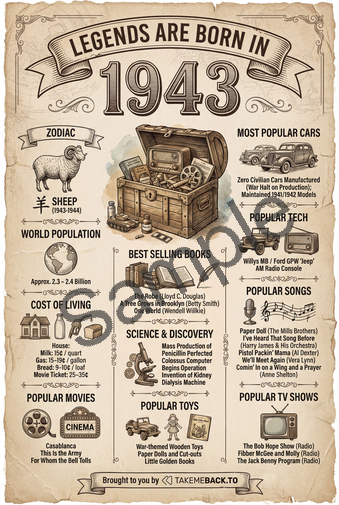 Year 1943 poster preview