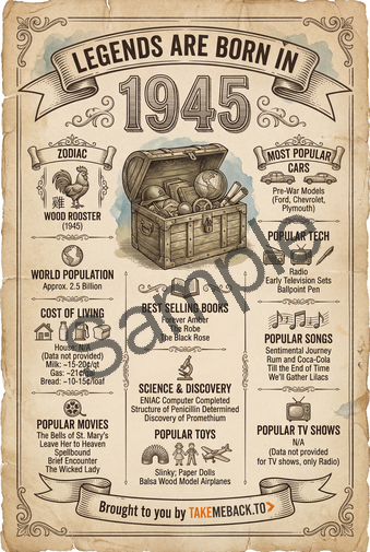 Year 1945 poster preview