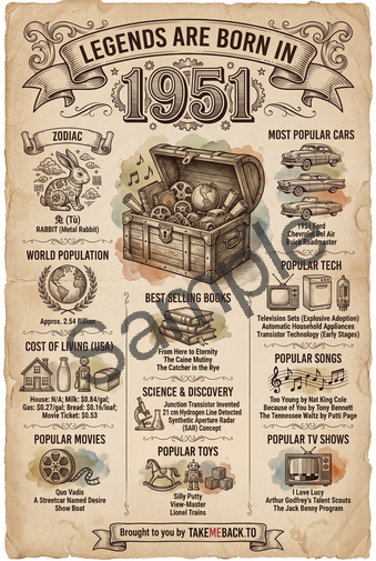 Year 1951 poster preview