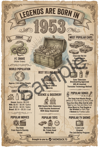 Year 1953 poster preview
