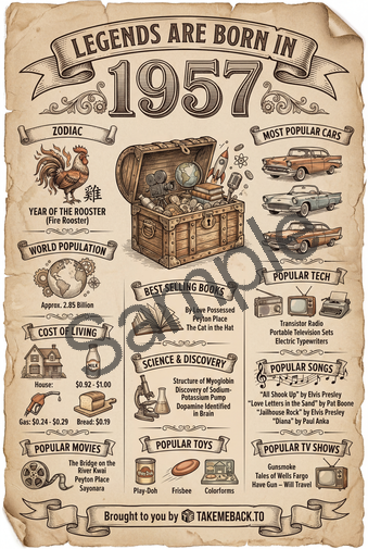 Year 1957 poster preview