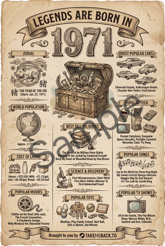 Year 1971 poster preview