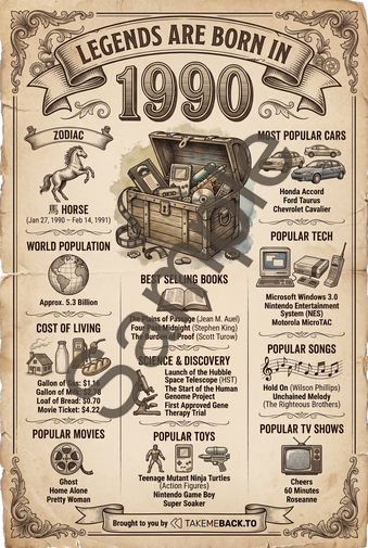 Year 1990 poster preview