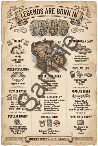 Year 1999 poster preview