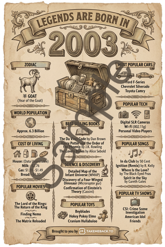Year 2003 poster preview