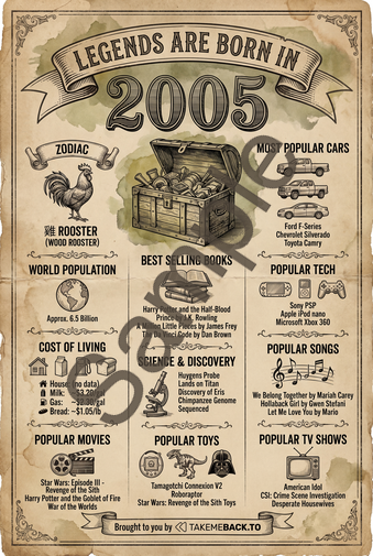 Year 2005 poster preview