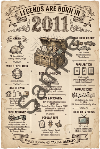 Year 2011 poster preview