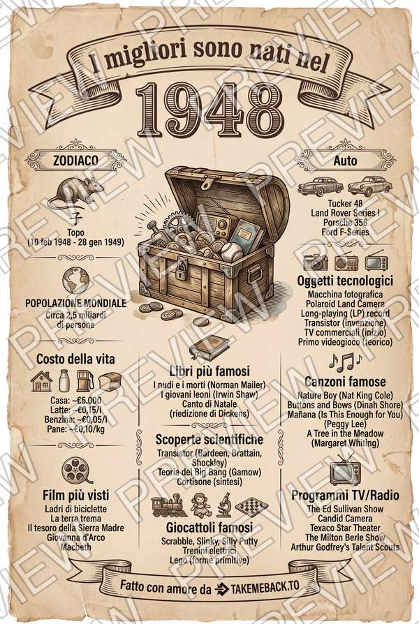 Anteprima del poster dell'anno 1948