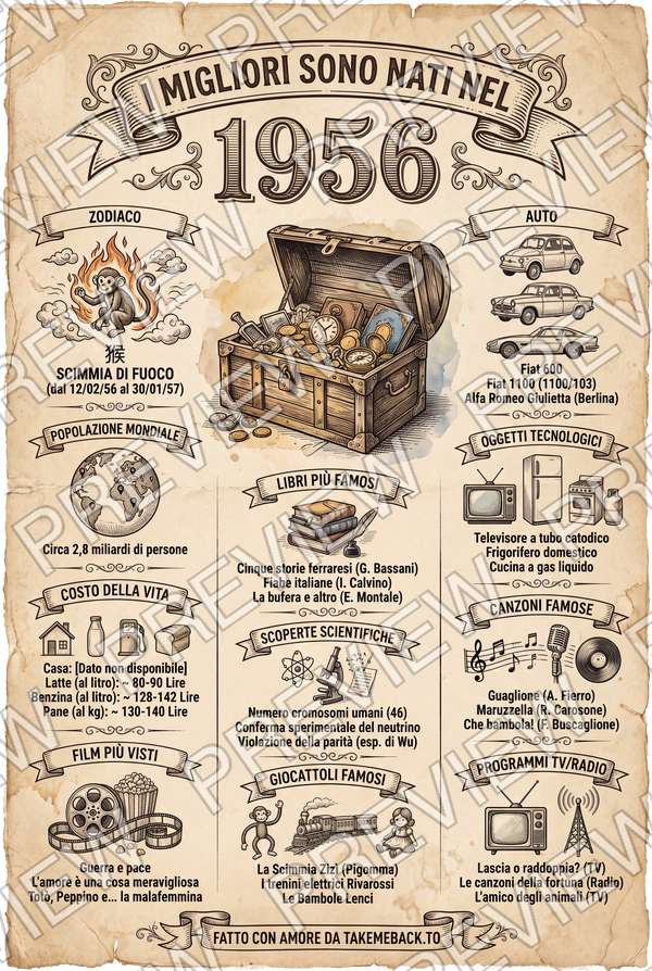 Anteprima del poster dell'anno 1956