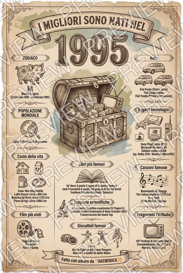 Anteprima del poster dell'anno 1995