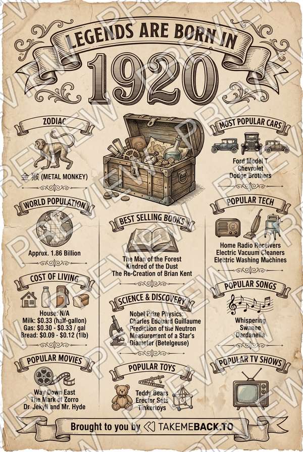 Year 1920 poster preview