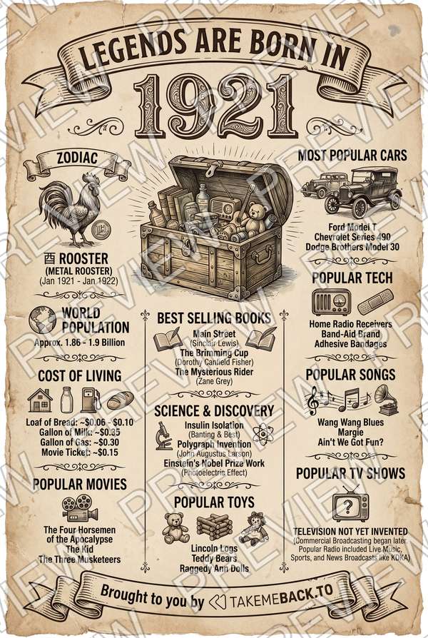 Year 1921 poster preview