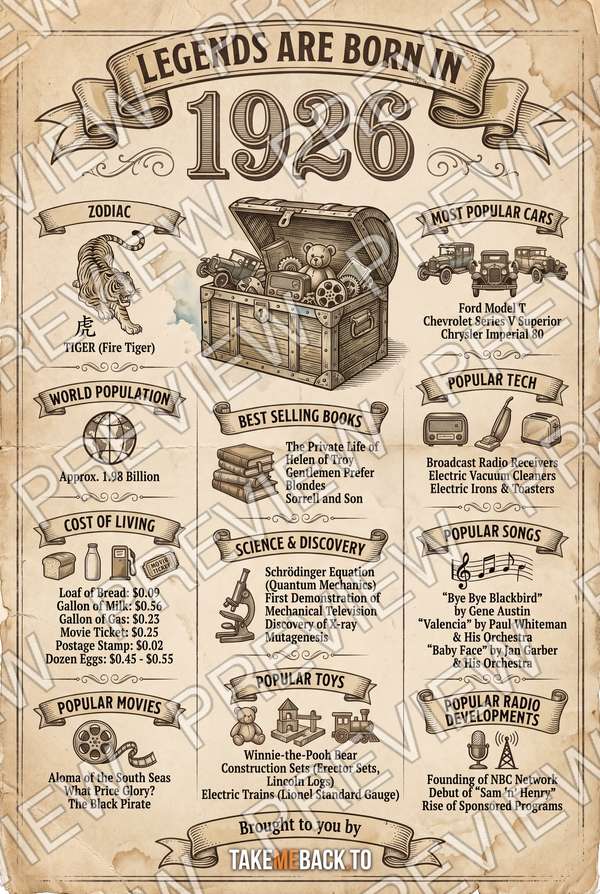Year 1926 poster preview