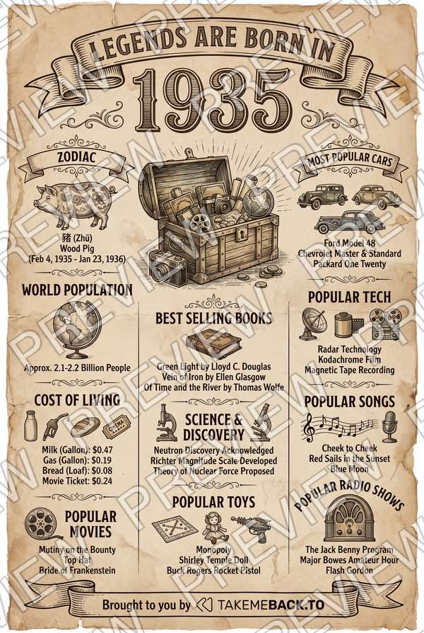 Year 1935 poster preview