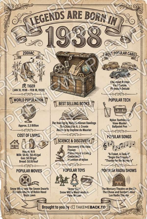 Year 1938 poster preview