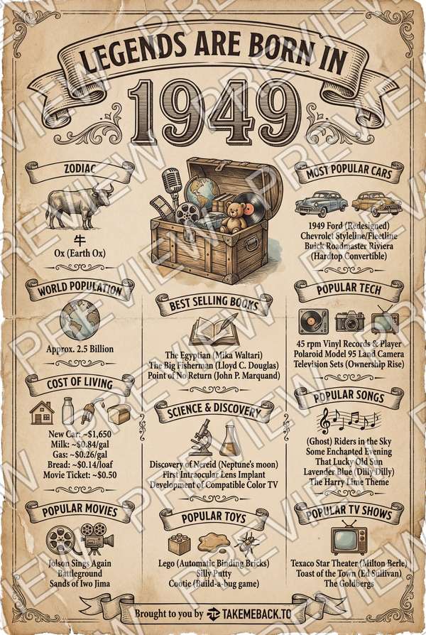 Year 1949 poster preview