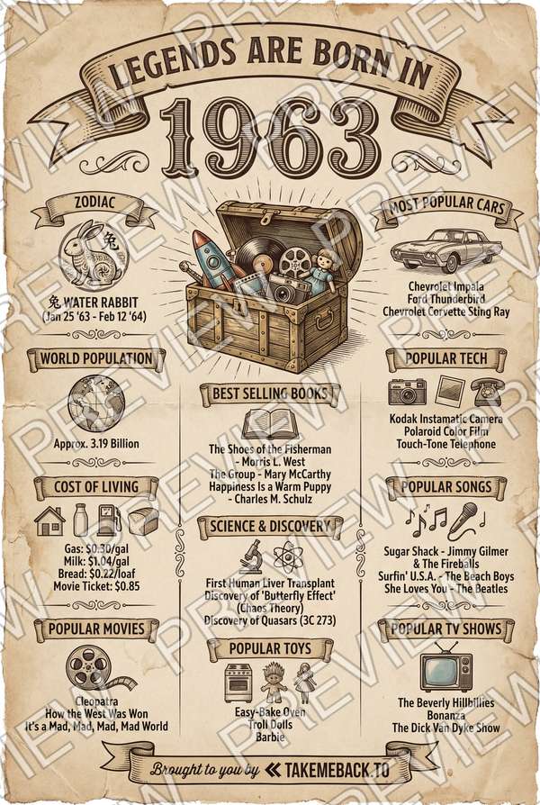 Year 1963 poster preview
