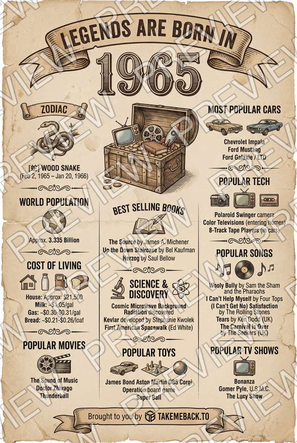 Year 1965 poster preview