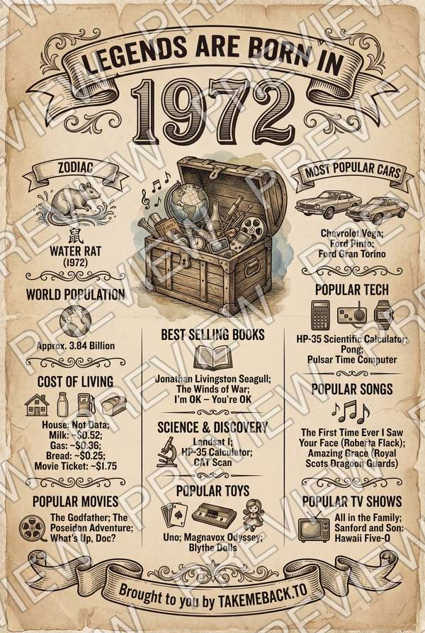 Year 1972 poster preview