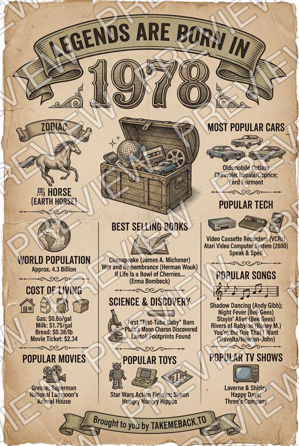 Year 1978 poster preview
