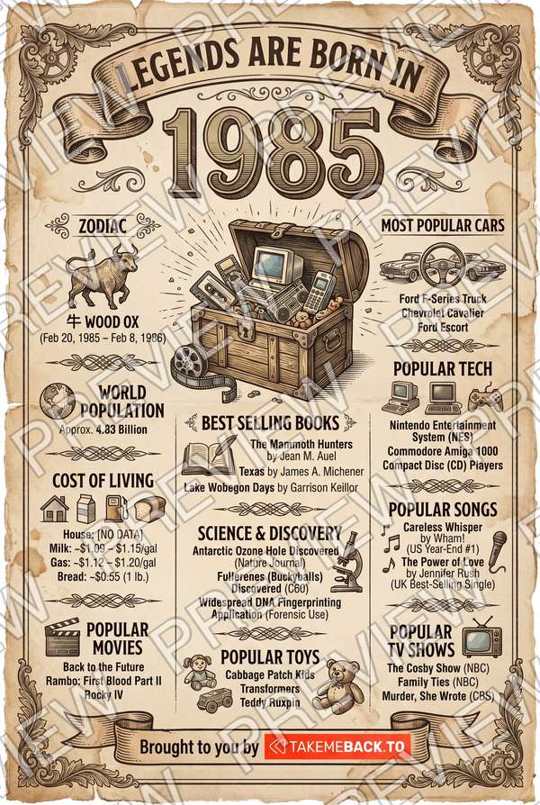 Year 1985 poster preview