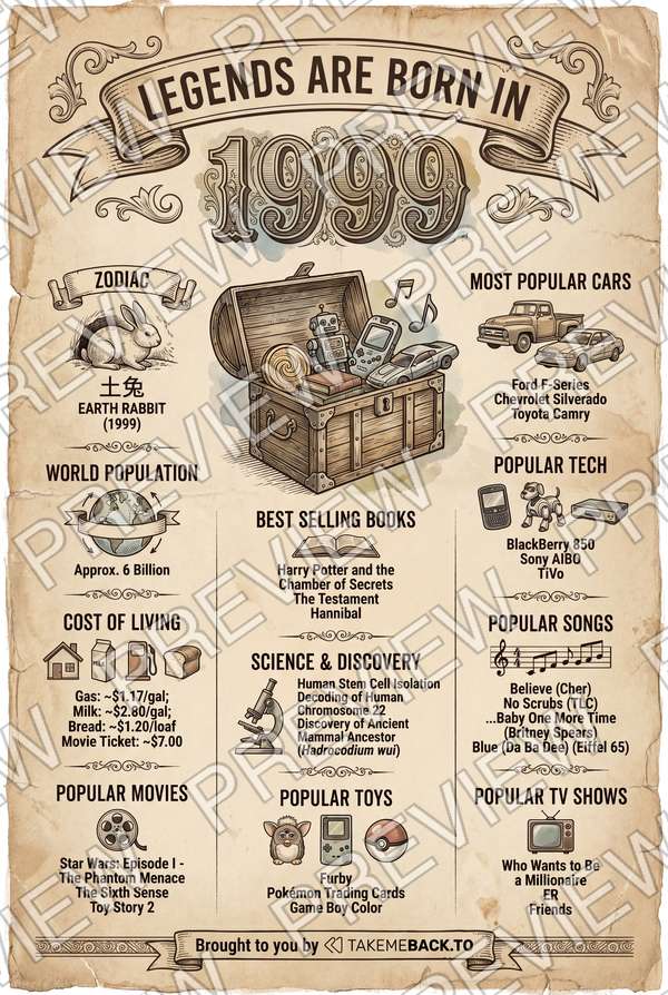 Year 1999 poster preview