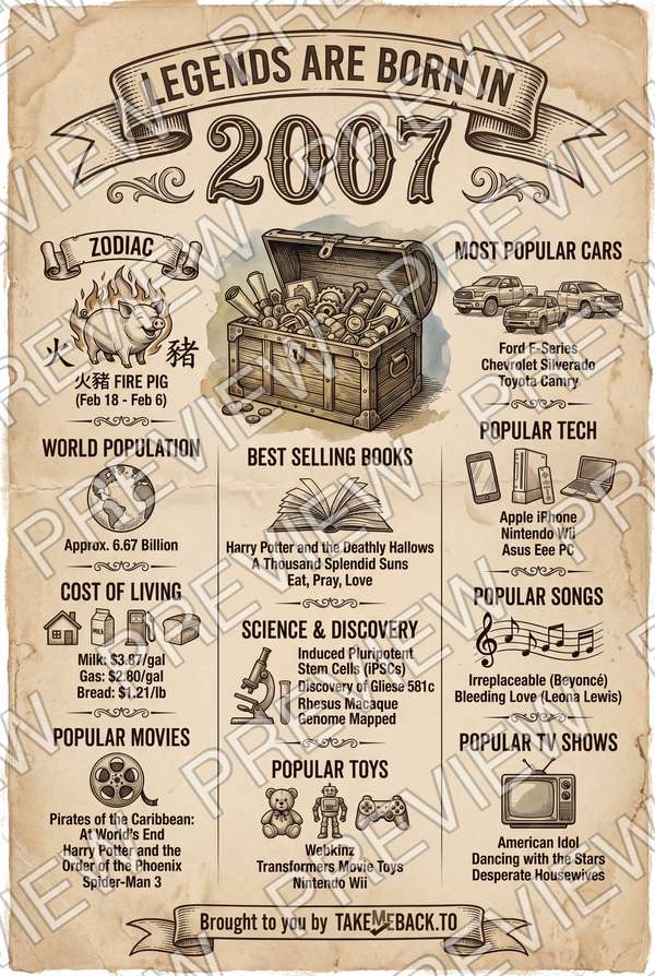 Year 2007 poster preview