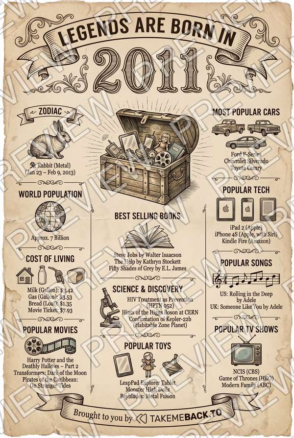 Year 2011 poster preview