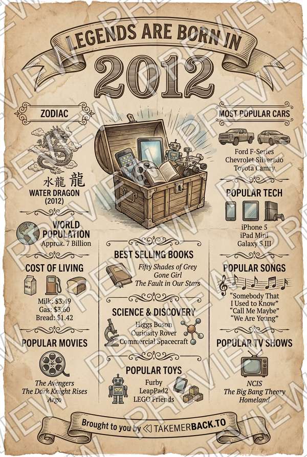 Year 2012 poster preview