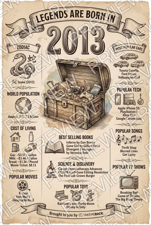 Year 2013 poster preview